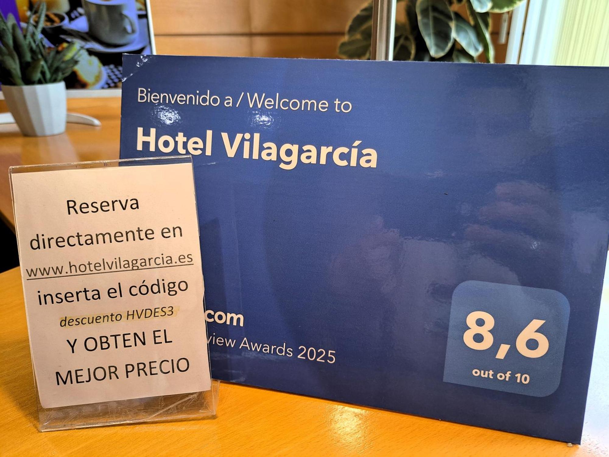 Hotel Vilagarcia บิลาการ์เซีย เด อาโรว์ซา ภายนอก รูปภาพ